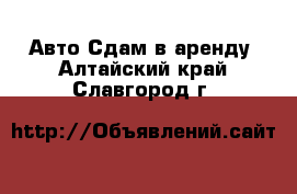 Авто Сдам в аренду. Алтайский край,Славгород г.